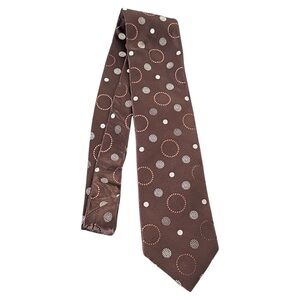 Ted Baker London Brown W/circles Tie